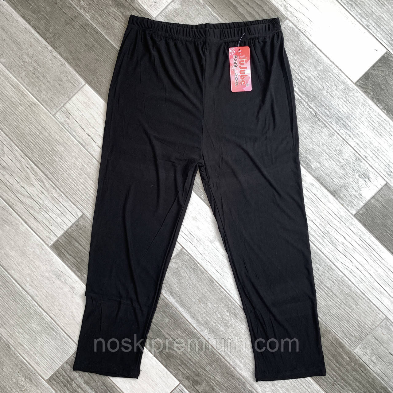 Бриджі жіночі Jujube, чорні, розмір L-4XL, B299