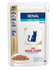 Royal Canin (Роял Канін) Renal (Ренал) Wet ниркова недостатність для кошект тунець, 85 г