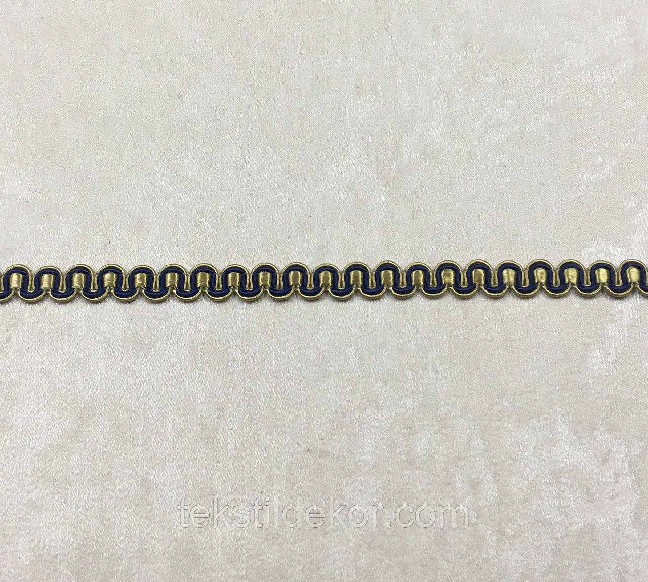 Тесьма для Штор, Декоративная-фигурная, Золото+синяя — в Категории ...