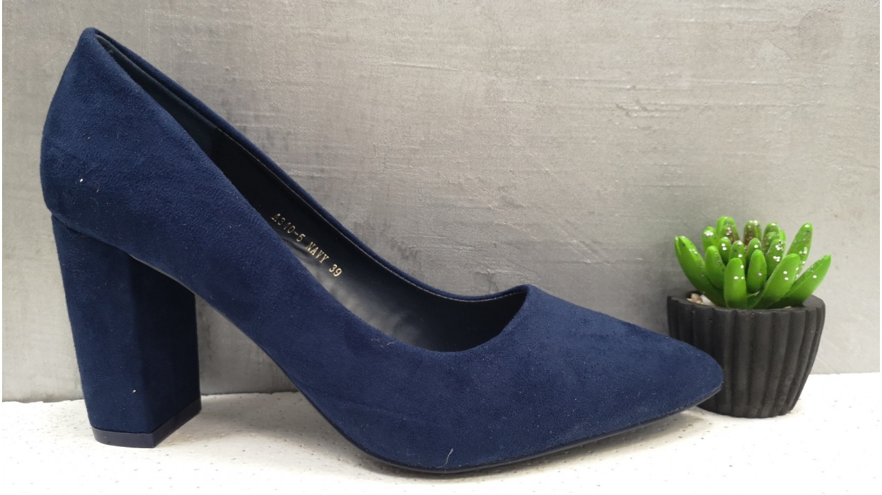 Жіночі туфлі Meri blue на високому каблуці 36-40