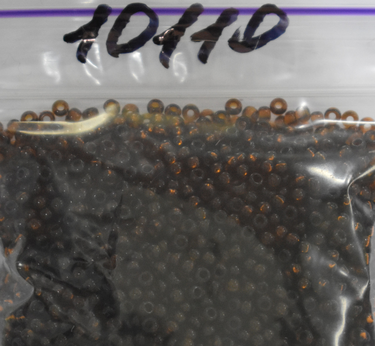 Бісер Preciosa 10/0 колір 10110 коричневий 10г, фото 1