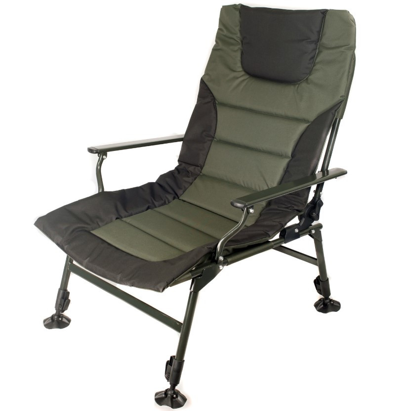 Коропове крісло для риболовлі відпочинку на природі навантаження 160 кг Ranger Wide Carp SL-105 з чохлом
