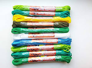 Шнур , мотузка кручений побутової мультифіламентний 15 м