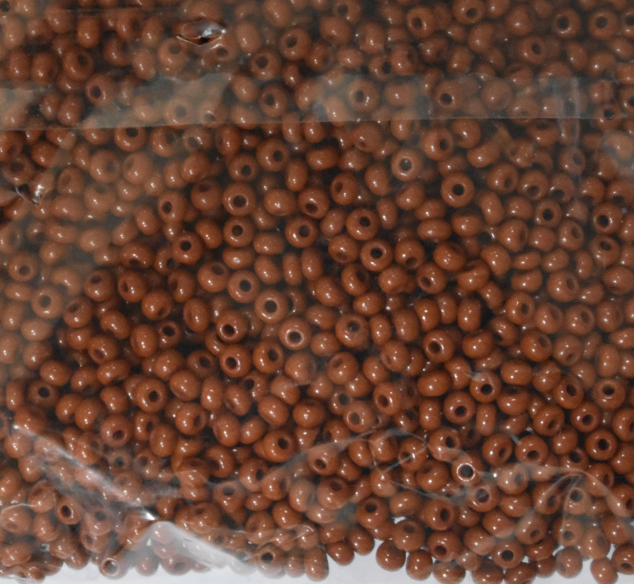 Бісер Preciosa 10/0 колір 13600 коричневий 5г, фото 1