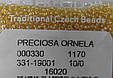 Бісер Preciosa 10/0 колір 16020 золотий 5г, фото 2
