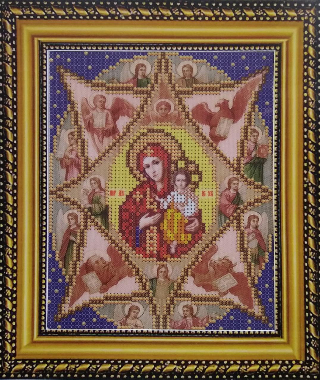 Набор для вышивки бисером ArtWork икона Неопалимая Купина Образ Пресвятой Богородицы VIA 5011 - фото 1 - id-p630930954