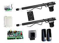 Автоматика для распашных ворот FAAC 414 (створка 3 до 4 м.) Фотоэлементы + лампа, 1 шт.