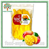 Манго King натуральный Без сахара 200г, сушеный манго кусочками, сухофрукты Вьетнам