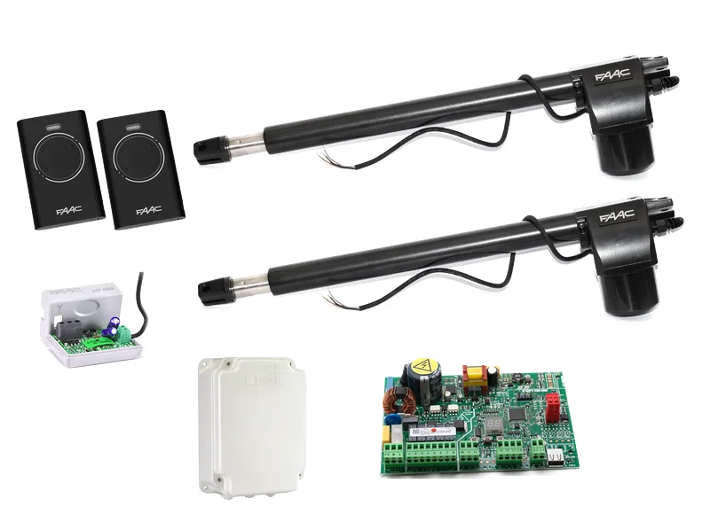 Автоматика для распашных ворот FAAC 414 LONG (створка 4 до 5 м.) Без аксессуаров, 2 шт. - фото 1 - id-p1207284933