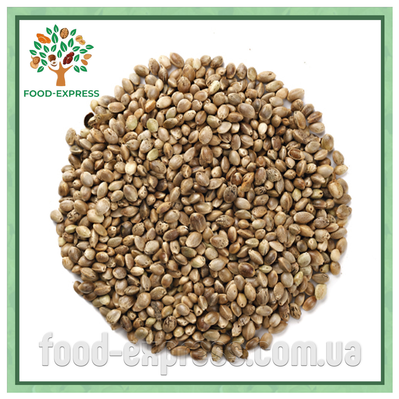 Насіння конопель неочищене 1кг, фото 1