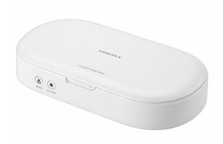 Ультрафіолетовий дезинфектор MOMAX QU2W UV-Box Білий, фото 1