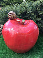 Садова фігура яблуко (висота 37см)