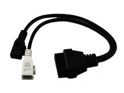 Перехідник з OBD2 16pin мама на VAG 2+2pin тато