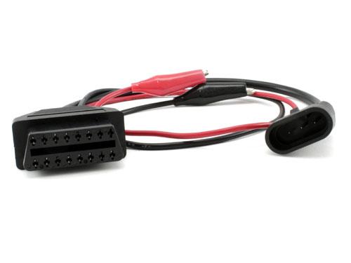 Переходник з OBD2 16pin мама на Fiat Alfa Romeo Lancia Chery 3pin тато