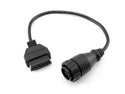 Перехідник з OBD2 16pin мама на Mercedes Sprinter VW LT 14pin тато