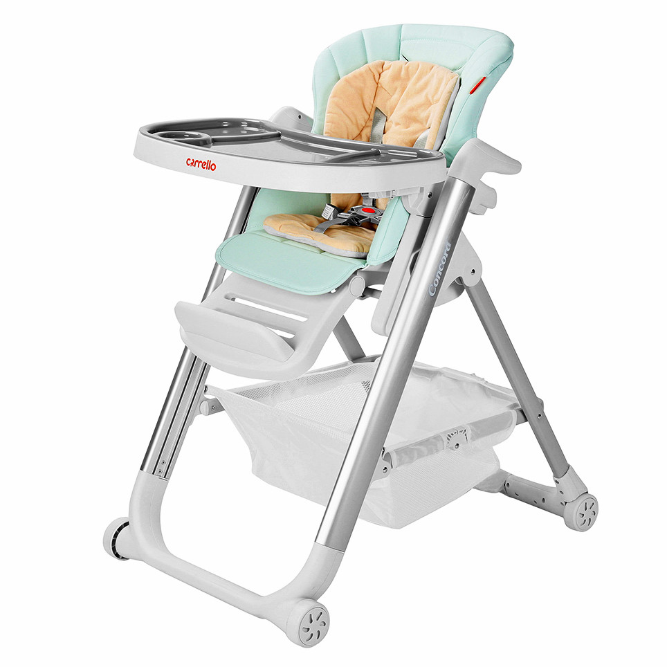 Стільчик для годування Concord, «Carrello» (CRL-7402), колір Mint Green (м'ятно-зелений)