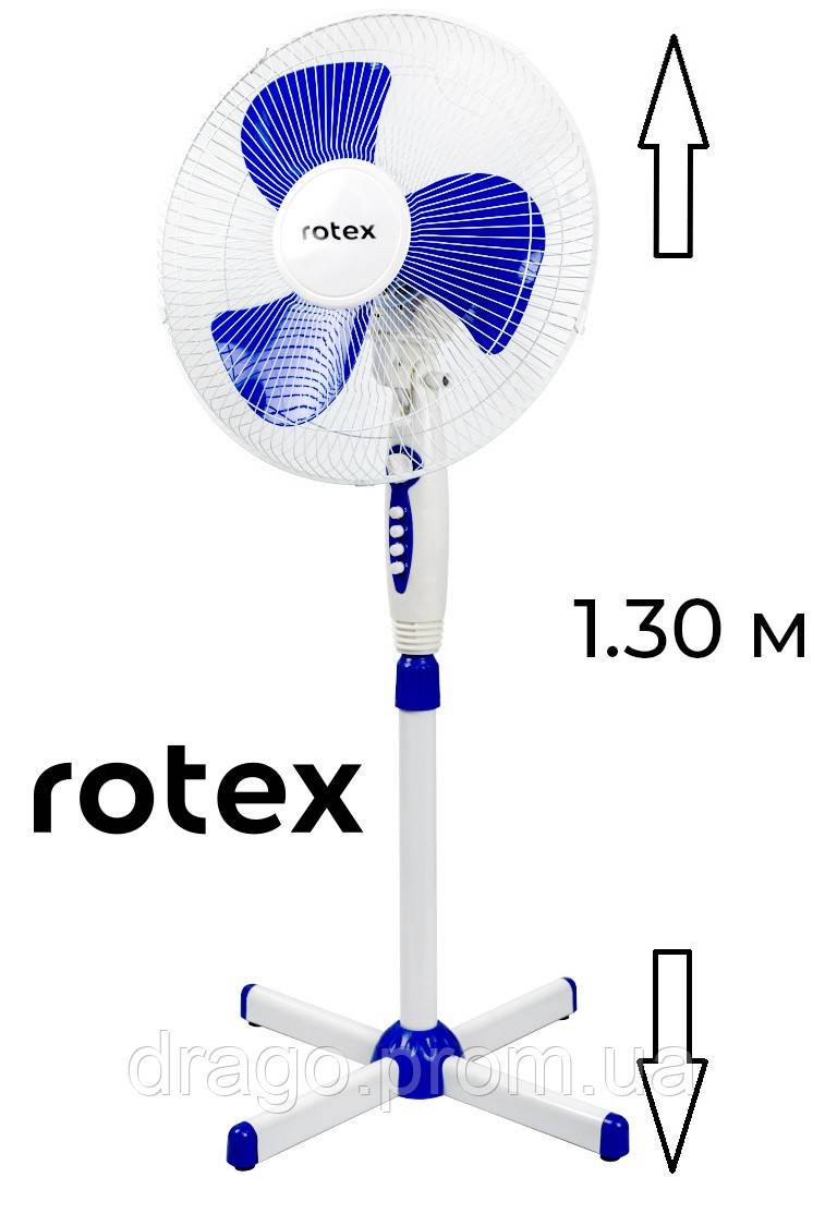 Вентилятор напольный с таймером ROTEX RAF49-E - фото 1 - id-p703413037