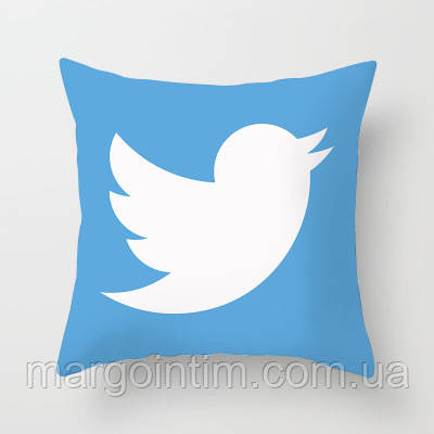 Наволочка з логотипом Twitter, фото 1