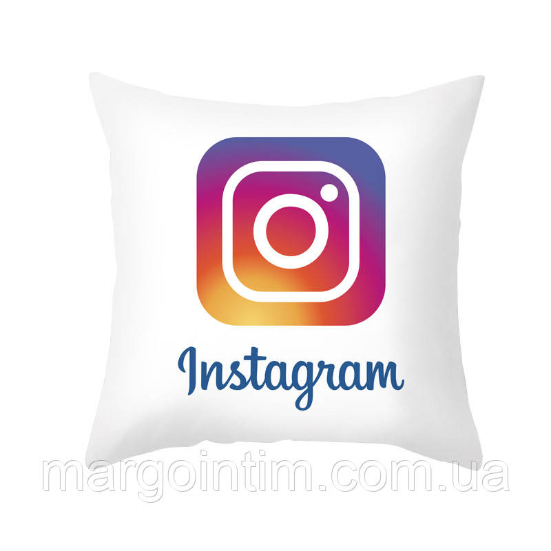 Наволочка з логотипом Instagram