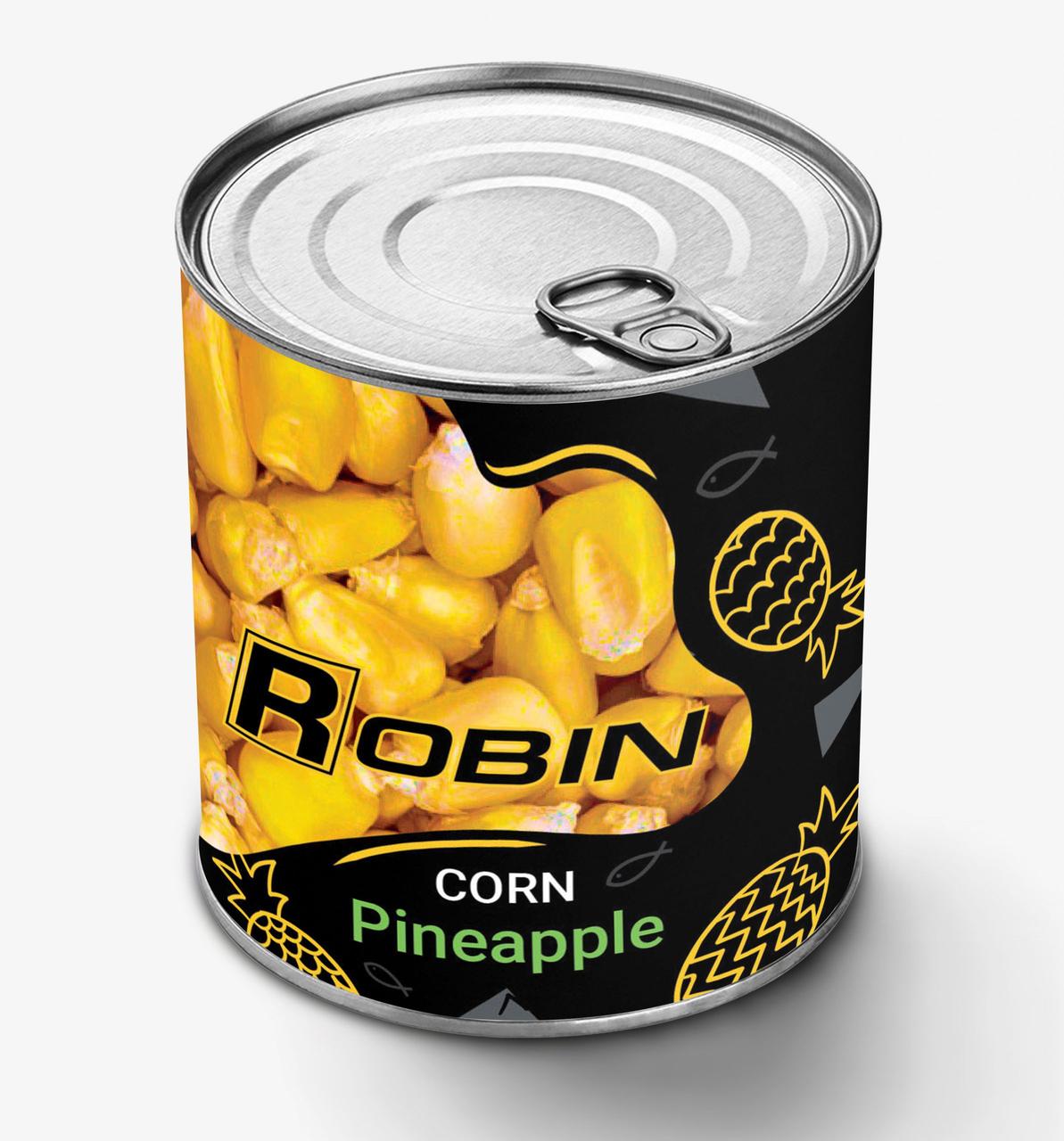 Кукурудза ROBIN Ананас 200 мл ж/б