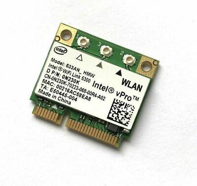 Wi-fi модуль HalfSize Mini PCIE Intel Ultimate-N 5300 533an_hmw (0N230K) 802.11 b,g,n 450Mbps 5 Ghz! #