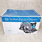 Пила дискова Kraissmann 2400 Вт KS 255 коло. Крайсман, фото 5