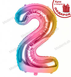 Кулька Цифра "2" (1 м)