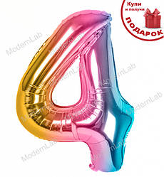 Кулька Цифра "4" (1 м)