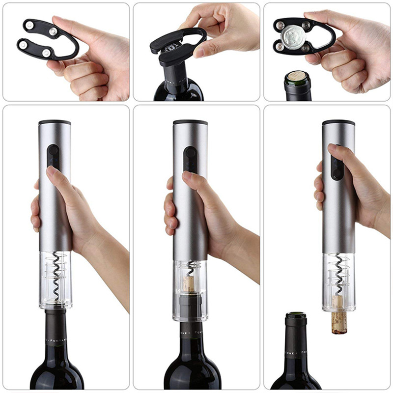 Электрический умный штопор для вина Electric Wine Opener TY2 Red - фото 10 - id-p1207434976