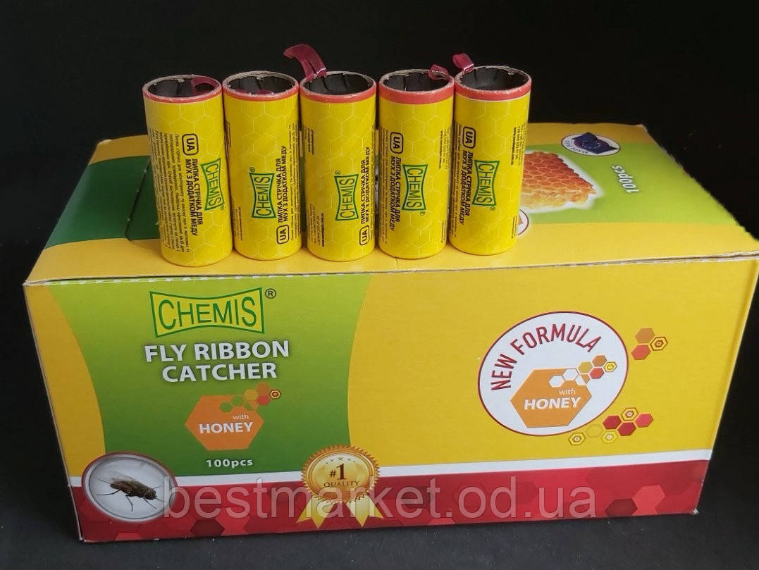 Липка Стрічка від Мух Chemis в Упаковці 100 штук