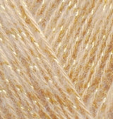 Нитки пряжа для в'язання напіввовна ANGORA GOLD SIMLI Ангора Голд Сімли № 95 - бежевий