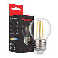 LED-лампа-філамент Vestum/G-45/4 w/300k/Classic (MINI) Clear