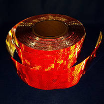 Avery - Маркувальна світлоповертаюча стрічка 51 мм х 50 м, червона, фото 3