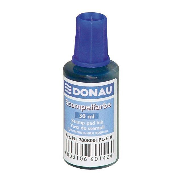 Фарба штемпельна 30 мл. синя Donau