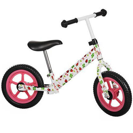 Біговел дитячий велобіг Profi Kids M 3440W-2 Tutti-Frutti 12", фото 2