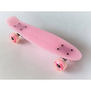 Пеніборд міський Penny Board з підсвіткою діаметр 70 мм різні кольори