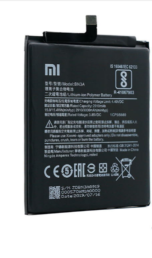 Акумулятор Xiaomi BN3A / Redmi Go, 2910 mAh