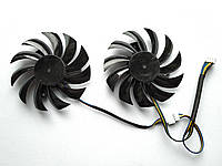 Вентилятор №30.2 кулер для видеокарты MSI HD 6850 6870 6790 GTX 460 560 ti Twin Frozr T128010SU PLD08010S12HH