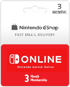 Nintendo Switch Online Gift Card 3 місяці, RU-регіон