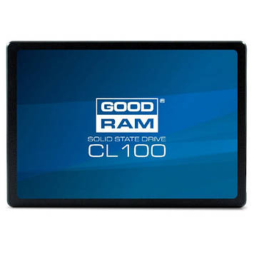 240 GB SSD GoodRam CL100 SATA III (SSDPR-CL100-240-G3) (400 Mbps/510 Mbps, Форм-фактор: 2.5", TRIM, Тип NAND: TLC)