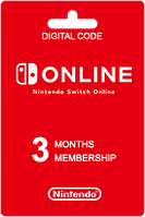 Nintendo Switch Online Gift Card 3 месяца, US-регион