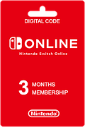 Nintendo Switch Online Gift Card 3 місяці, US-регіон