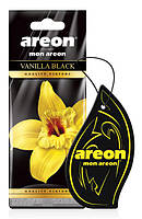 Ароматизатор Areon Mon сухий листочок Чорна Ваніль Vanilla Black MA31