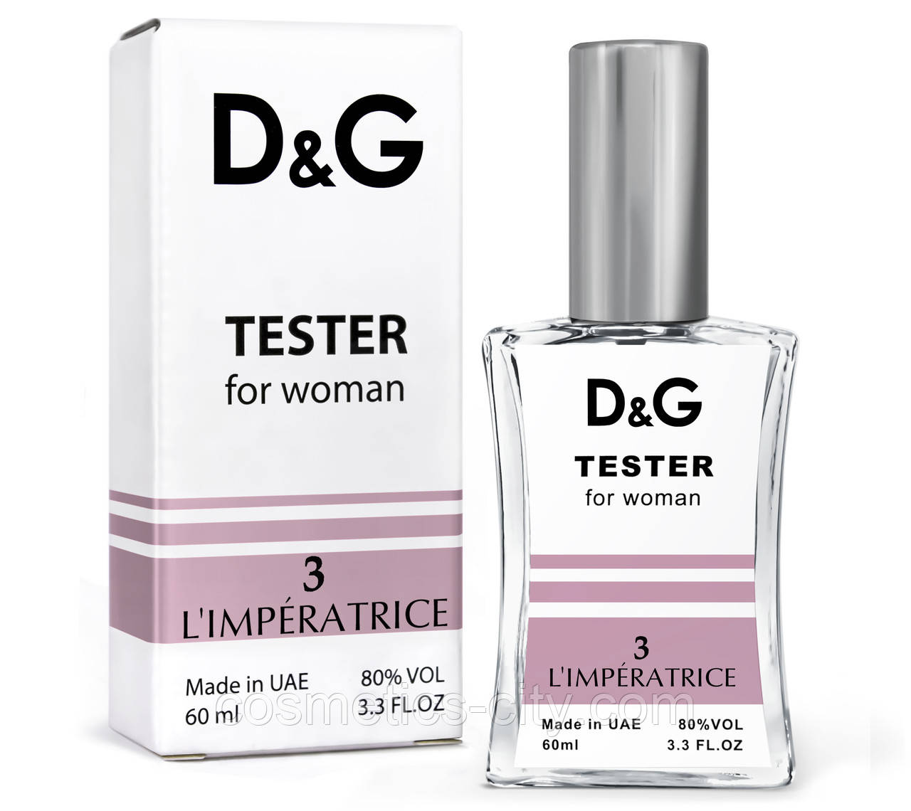 Тестер жіночий DOLCE & GABBANNA 3 L ' imperatrice, 60 мл NEW