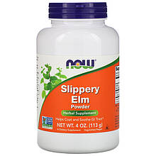 Ковзний в'яз (червоний) NOW Foods "Slippery Elm Powder" порошок (113 г)