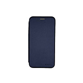 Чохол книжка для Realme XT RMX1921 бічній з відсіками для візиток, G-Case, Синій