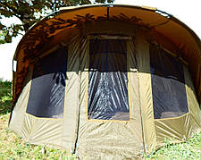 Намет короповий зимовий 175х400х330 см туристичний 3-х місний EXP 3-mann Bivvy Ranger+Зимове покриття, фото 4