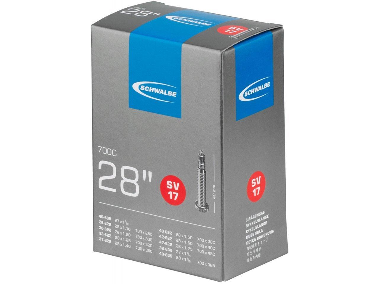 Камера Schwalbe 28" (28/47x622/635) SV17 40мм EK