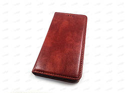 Шкіряний чохол книжка Delicate для Nokia 2.3 (коричневий)