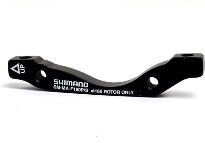 Адаптер гальма Shimano F160P/S Disk, з болтами кріп., чорний